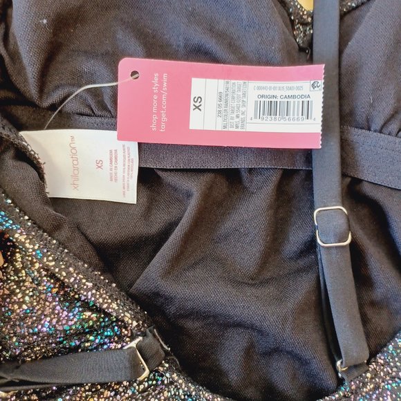 🎀3/$30 NWT! One Piece bathing suit Multi Color Rainbow (3325) - Picture 4 of 9